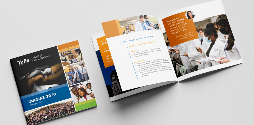 Tufts University School of Dental Medicine Strategic Plan Booklet